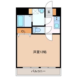 津駅 徒歩8分 1階の物件間取画像